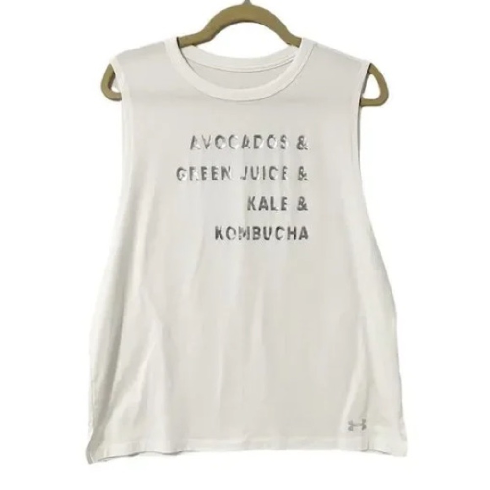 Under Armor Tank Top - Avocado, Kombucha , Kale, Green Juice